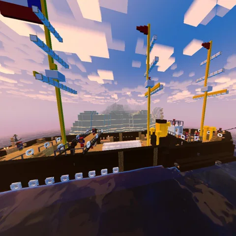 Guerra del pacífico en minecraft